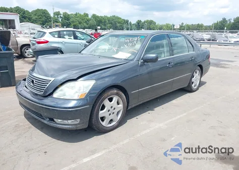 2005 Lexus Ls 430 from USA, damaged, VIN JTHBN36F150174575